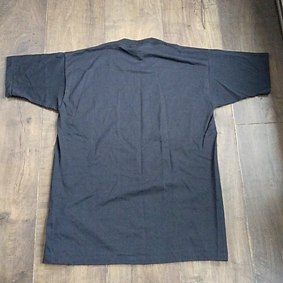 VTG 80S GRAY 50/50 TEE USA MADE SINGLE STITCH MENS L - Picture 6 of 6